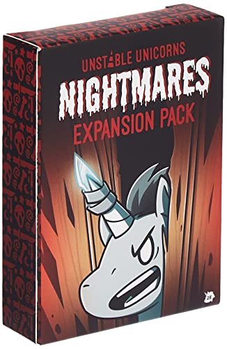 Unstable Unicorns TeeTurtle Nightmares Expansion - Designed to be Added to Your Card Game