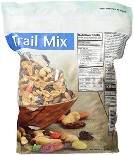 Signature Trail Mix, Peanuts, M and M Candies, Raisins, Almonds and Cashews, 4 Pound (249965)