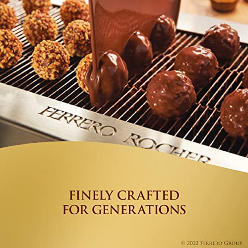 Ferrero Collection Premium Gourmet Assorted Hazelnut Milk Chocolate, Dark Chocolate And Coconut, Mother's Day Gift, 9.1 oz, 24 Count