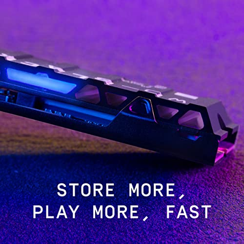 WD_BLACK 2TB SN850 NVMe SSD for PS5 Consoles Solid State Drive with Heatsink - Gen4 PCIe, M.2 2280, Up to 7,000 MB/s - WDBBKW0020BBK-WRSN