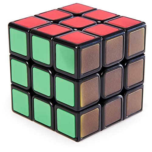 Rubik’s Phantom, 3x3 Cube Advanced Technology Difficult 3D Puzzle Travel Game Stress Relief Fidget Toy Activity Cube, for Adults and Kids Ages 8 and up