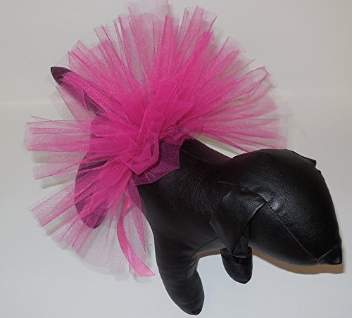 PAWPATU Tulle Tutu for Dogs or Cats, Large, Hot Pink