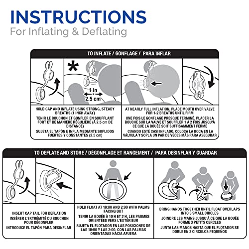 Kelsyus Premium Floating Hammock Portable Recliner Chair with Fast Inflation, Inflatable Lake and Pool Float for Adults with Headrest, Amazon Exclusive