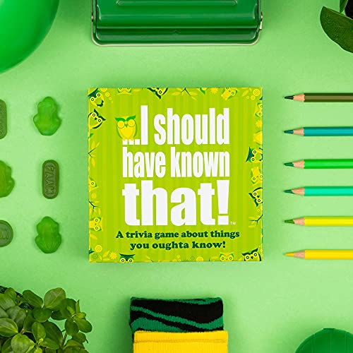Hygge Games ...I should have known that! Trivia Game Green