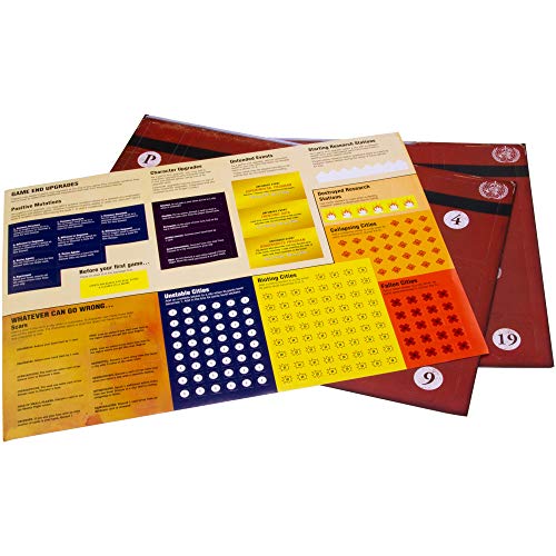 Pandemic Legacy Season 1 Red Edition Board Game | Board Game for Adults and Family | Cooperative Board Game | Ages 13+ | 2 to 4 players | Average Playtime 60 minutes | Made by Z-Man Games