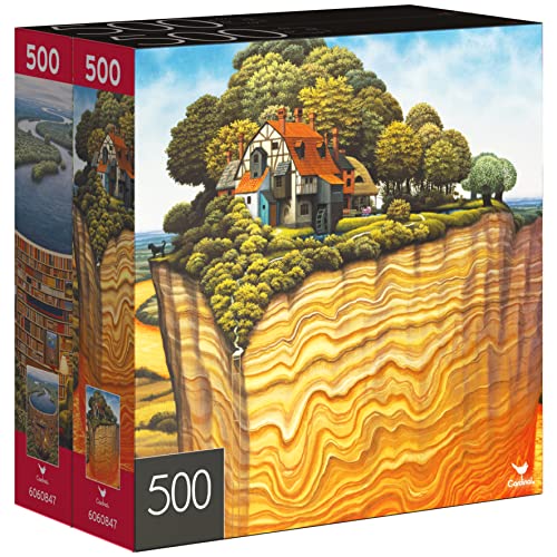 2-Pack of 500-Piece Jigsaw Puzzles, Bibliodame 1 and 2 Gifts for Mom Mom Gifts Gift for Mom for Adults and Kids Ages 8+