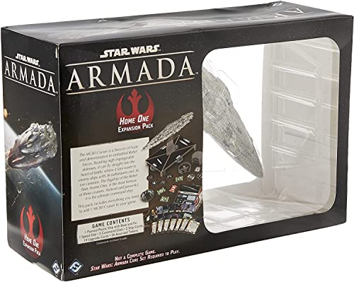Star Wars Armada Home One EXPANSION PACK | Miniatures Battle Game | Strategy Game for Adults and Teens | Ages 14+ | 2 Players | Avg. Playtime 2 Hours | Made by Fantasy Flight Games