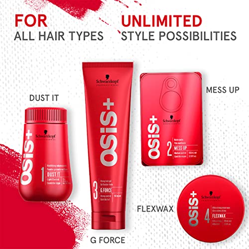 OSiS+ G. FORCE Extreme Hold Gel, 5-Ounce