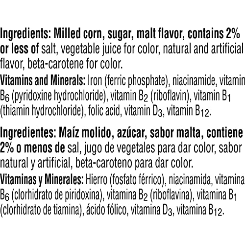 Frosted Flakes Cold Breakfast Cereal, 8 Vitamins and Minerals, Kids Snacks, Family Size, Strawberry Milkshake (6 Boxes)