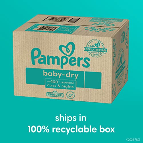 Diapers Size 3, 210 Count - Pampers Baby Dry Disposable Baby Diapers (Packaging and Prints May Vary)