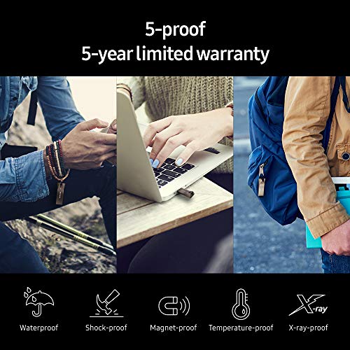 Samsung BAR Plus 64GB - 300MB/s USB 3.1 Flash Drive Champagne Silver (MUF-64BE3/AM)