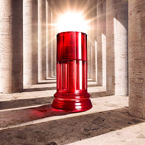 Laura Biagiotti - Roma Passione - EDT Spray Perfume for Women - Fruity Floral Fragrance with Notes of Grapefruit, Mandarin and Blackcurrant - 0.8 oz