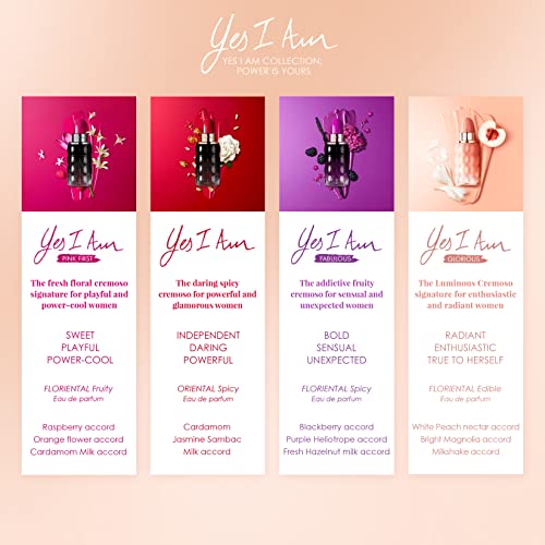 Cacharel Yes I Am Glorious Eau de Parfum Spray Perfume for Women, 1.0 Fl Oz.