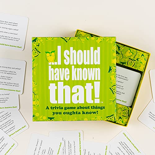 Hygge Games ...I should have known that! Trivia Game Green