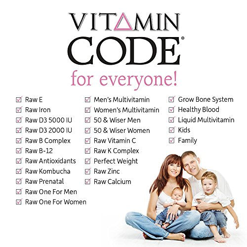 Garden of Life Multivitamin for Women 50 and Over, Vitamin Code Women 50 and Wiser Multi, Vitamins for Women 50 Plus with B Vitamins, Vitamins A, C, D3, E and K, CoQ10, Probiotics and Enzymes, 120 Capsules