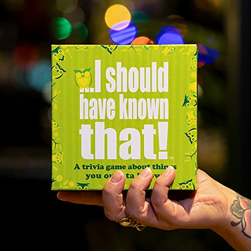 Hygge Games ...I should have known that! Trivia Game Green