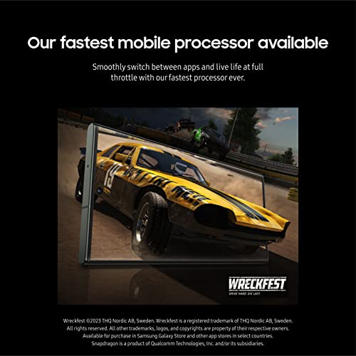 SAMSUNG Galaxy S23 Ultra Cell Phone, Factory Unlocked Android Smartphone, 256GB Storage, 200MP Camera, Night Mode, Long Battery Life, S Pen, Adaptive Display, US Version, 2023, Cream