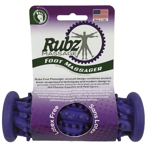 Due North Foot Rubz Foot Massage Roller, 0.4 Pound, Multi Colored (DNFM1)