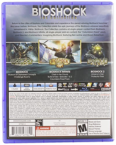 Bioshock: The Collection Playstation 4