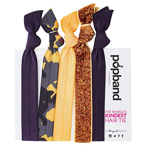 Popband London | Hair Tie | Glamping | For All Day and Night | No Hair Crease | No Hair Damage | 5 Pc