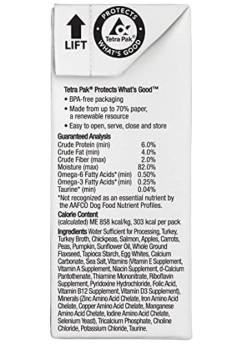 Caru Daily Dish Turkey with Wild Salmon Stew, Natural Adult Wet Dog Food with Real Chunks of Turkey and Wild Salmon, with Added Vitamins and Minerals, Non-GMO Ingredients (12.5 oz) - 12 Pack