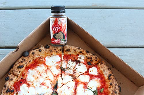 Sabatino Tartufi Truffle Zest Seasoning Hot, The Original All Purpose Gourmet Truffle Powder, Plant Based, Vegan and Vegetarian Friendly, Low Carb, 1.76 oz …