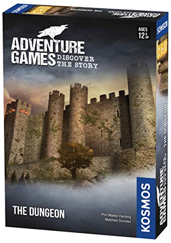 Adventure Games: The Dungeon - A Kosmos Game from Thames and Kosmos | Collaborative, Replayable Storytelling Gaming Experience for 2 To 4 Players Ages 12+