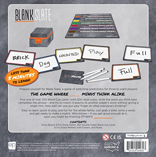 BLANK SLATE™ - The Game Where Great Minds Think Alike | Fun Family Friendly Word Association Party Game