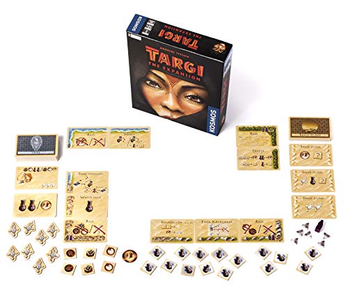 Thames and Kosmos Targi Expansion | Two-Player Game | Strategy Board Game | Expansion for Award-Winning Game Targi | from Kosmos Games