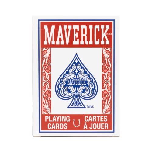 Maverick Playing Cards, Standard Index, (Pack of 12)