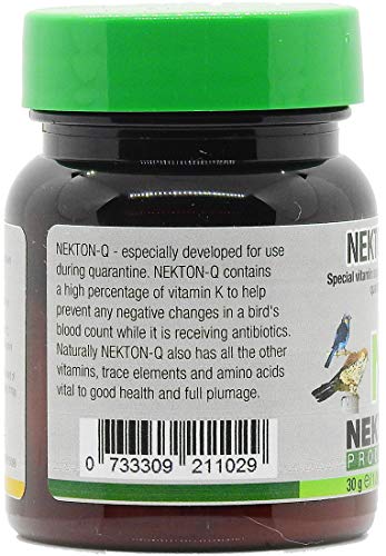 Nekton Q Vitamin K plus other Vitamins for Birds, 30gm