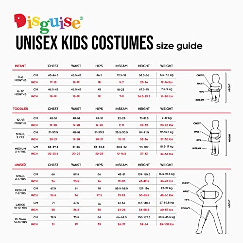 Disguise Kai Costume for Kids, Classic Lego Ninjago Legacy Themed Children's Character Jumpsuit, Child Size Medium (7-8), Red and Black (106559K')