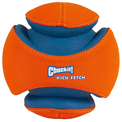 Chuckit Kick Fetch Ball Dog Toy, Small (6 Inch)