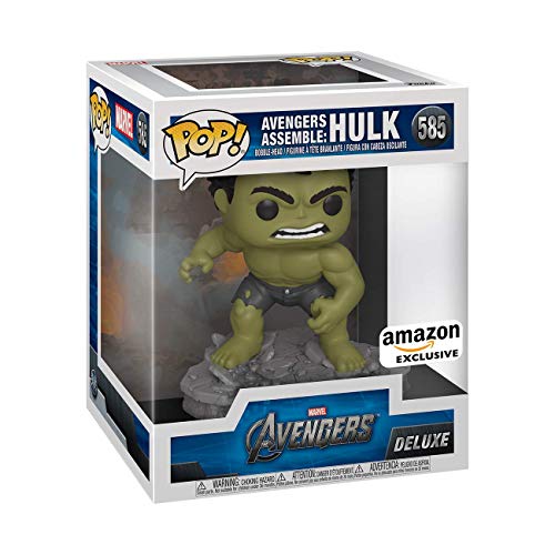 Funko Pop! Deluxe, Marvel: Avengers Assemble Series - Hulk, Amazon Exclusive, Figure 2 of 6