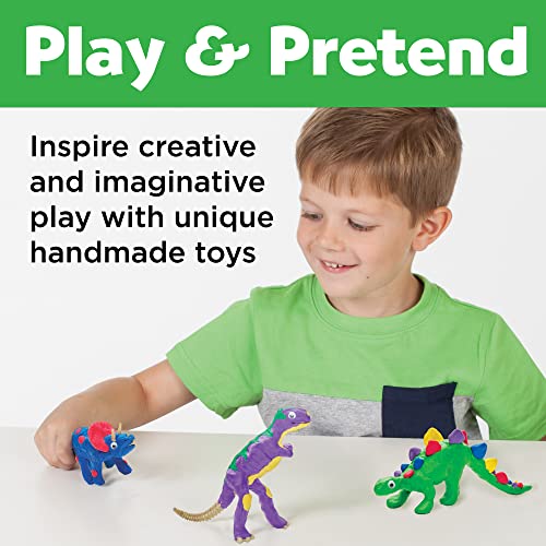 Creativity for Kids Create with Clay Dinosaurs - Build 3 Dinosaur Figures with Modeling Clay