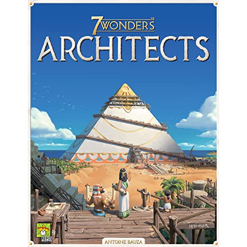 7 Wonders Architects | Strategy Game | Board Game for Kids and Families | Civilization Board Game for Game Night | Ages 8+ | 2-7 players | Avg. Playtime 25 Min | Made by Repos Production