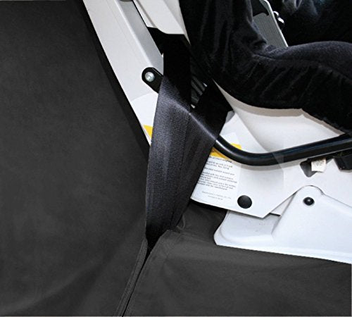 Kurgo Wander Bench Dog Seat Cover, 55' Wide, Black, Car Seat Cover for Pets, Dog Back Seat Protector, Water Resistant, Contains Seat Anchors, Scratch Proof