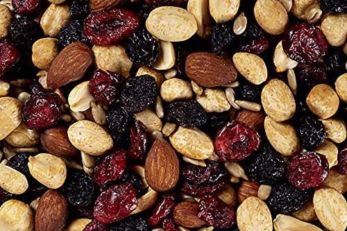 Kar’s Nuts Nut ‘N Berry Trail Mix, 13.25 oz Individual Snack Packs - Pack of 6 - No Salt Added Snack Mix for Long-Lasting Energy