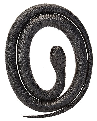 Wild Republic Black Mamba, Rubber Snake Toy, Gifts for Kids, Educational Toys, 26 Inches