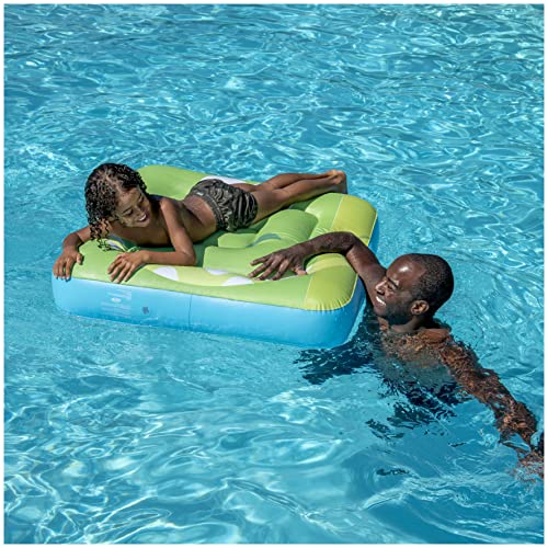 SwimWays Disney Pixar 40 IN Oversized Inflatable Pool Float, Toy Story Rex and Hamm