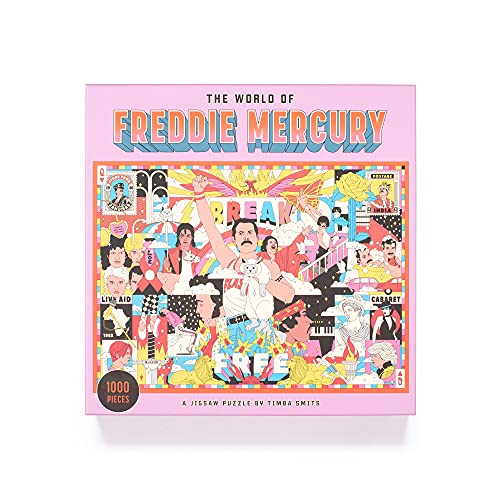 Laurence King The World of Freddie Mercury 1000 Piece Puzzle