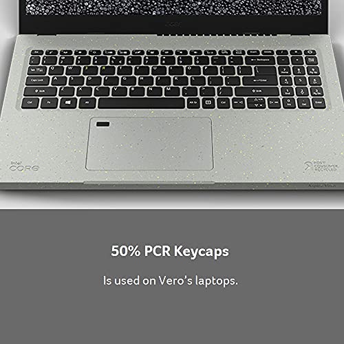 Acer Aspire Vero AV15-51-7617 Green PC | 15.6' FHD IPS 100% sRGB-Display | 11th Gen Intel Core i7-1195G7 | Intel Iris Xe Graphics | 16GB DDR4 | 512GB NVMe SSD | Wi-Fi 6 | PCR Materials | Vero-Sleeve