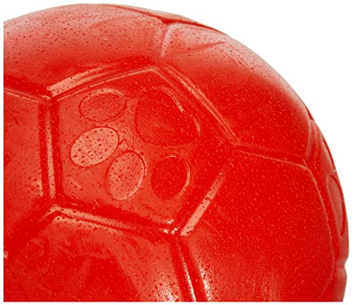 Jolly Pets Large Soccer Ball Floating-Bouncing Dog Toy, 8 inch Diameter, Orange