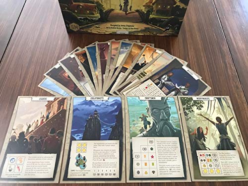 Stonemaier Games Tapestry Board Game - A Civilization Building Stonemaier Game with 18 Painted Landmark Miniatures for 1-5 Players, Ages 14+