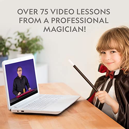 NATIONAL GEOGRAPHIC Mega Magic Set - More Than 75 Magic Tricks for Kids to Perform with Step-by-Step Video Instructions for Each Trick Provided by a Professional Magician (Amazon Exclusive)