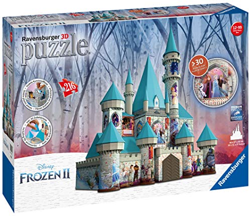 Ravensburger Disney Frozen II Castle 216 piece 3D Jigsaw Puzzle for Kids and Adults - 11156 - Great for any Birthday, Holiday, or Special Occasion