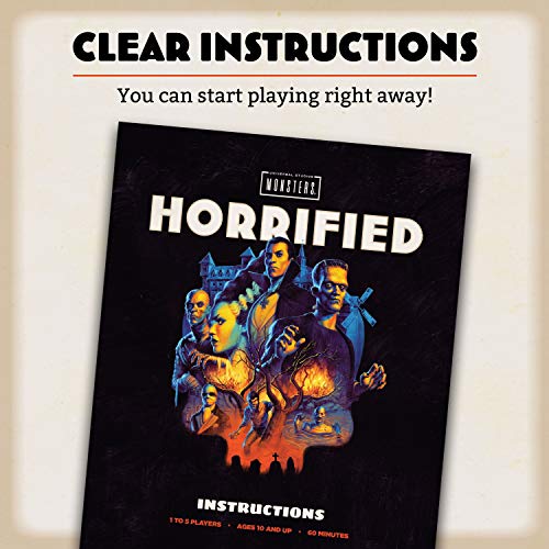 Ravensburger Horrified: Universal Monsters Strategy Board Game for Ages 10 and Up