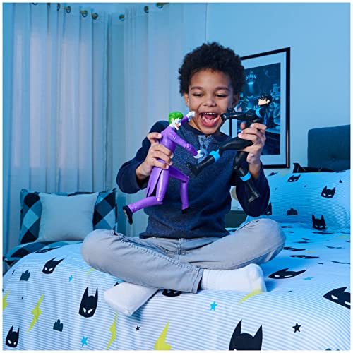 DC Comics, 12-inch Stealth Armor Nightwing Action Figure, Kids Toys for Boys and Girls Ages 3 and Up