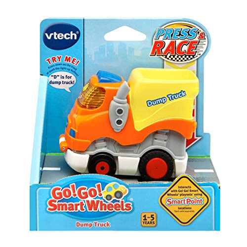 VTech Go! Go! Smart Wheels Press and Race Dump Truck