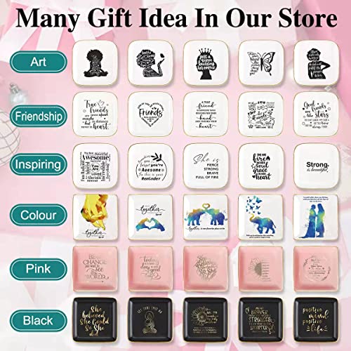 To My Daughter Saying Ceramic Ring Dish Decorative Jewelry Tray for Daughter, Unique Daughter Birthday Christmas Meaningful Gifts for Daughter from Mom - I Have Always Loved You